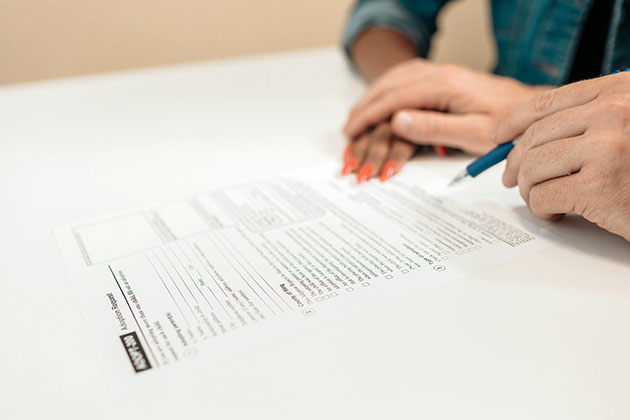 BANK CONTRACT COVER
